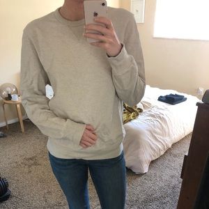 J. Crew vintage fleece pullover sweatshirt in M
